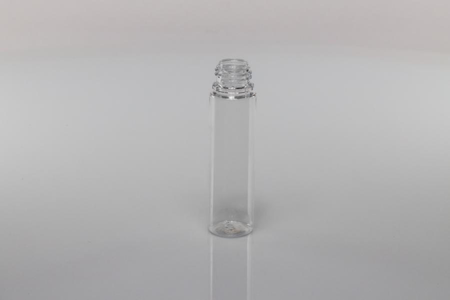 Flacon plastique 60 ml transparent avec compte-gouttes intégré et