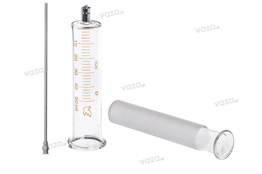 AE-GLAS: Lot de 2 seringues de laboratoire 2ml avec aiguille émoussée pour  e-liquide, arôme et maison