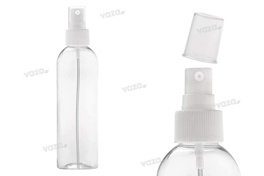 3 Pcs 200ml Plastic Small Spray Bottle Transparent For Water