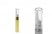 Colored 10ml airless bottle for serums and creams with cap