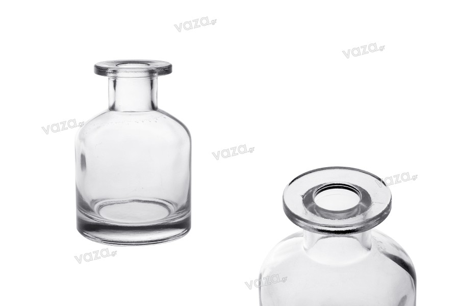 Mini bouteille transparente 60 ml avec son bouchon vissé -  Laboutiquedujetable
