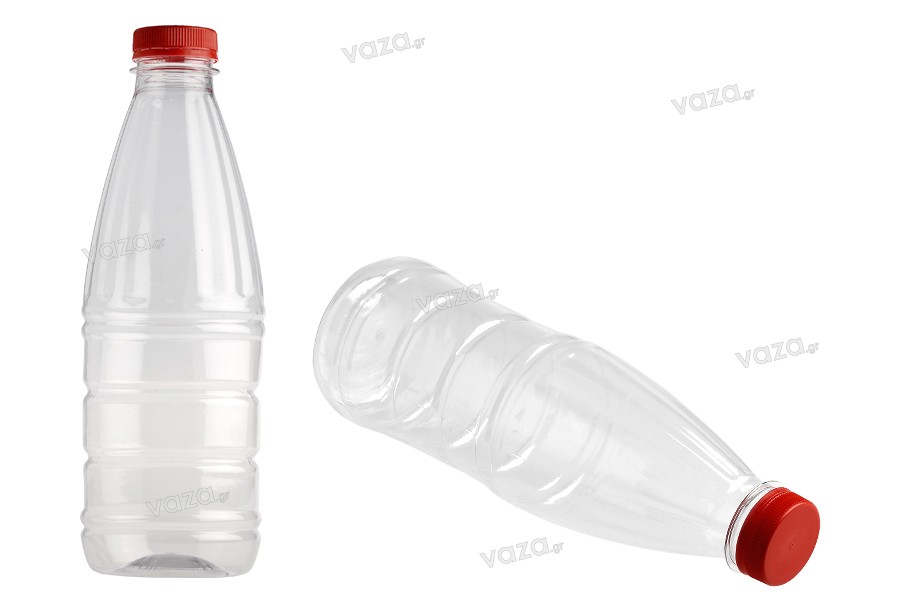 Acheter PDTO 500/1000 ml bouteille d'eau en Carton de lait bouteilles de  lait carrées transparentes en plastique étanches