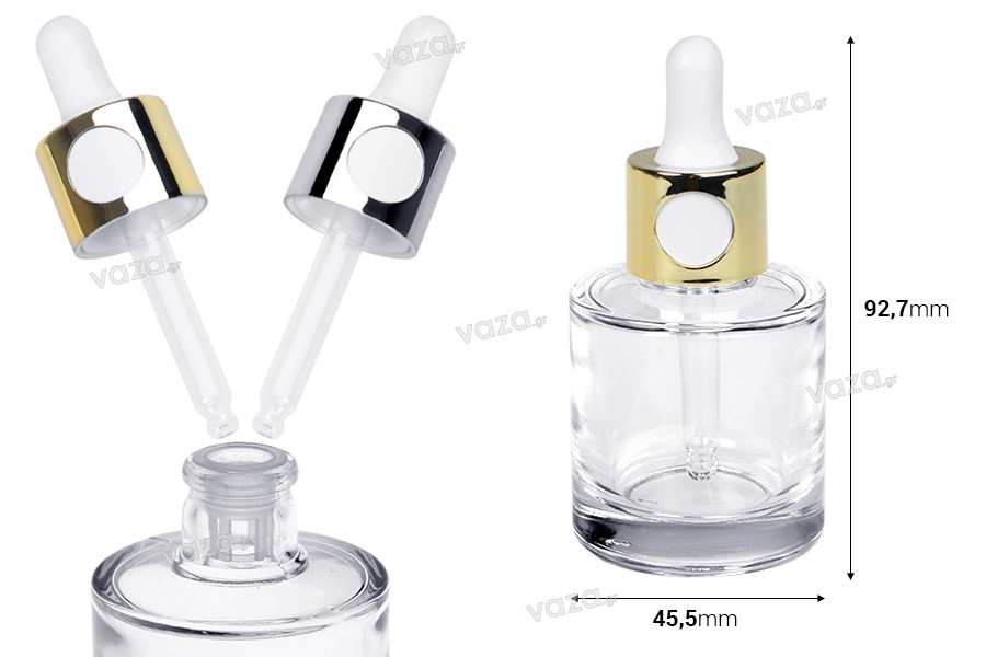 Flacons compte-gouttes en céramique de bouteilles de parfum flacon