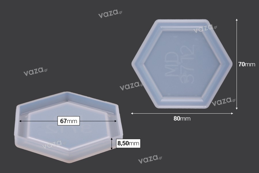 Silicome Hexagon on sale Mold by Modern Mold